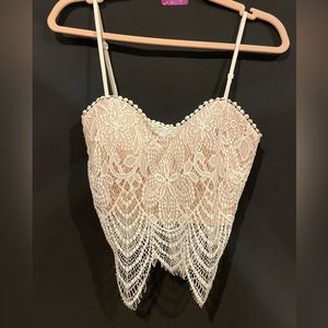 L’Atiste - 2 Piece Lace Top & Skirt